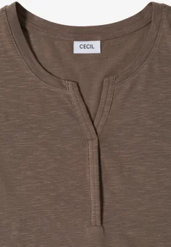 Basic Shirt im Tunika-Look