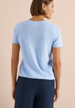 Basic Shirt im Tunika-Look