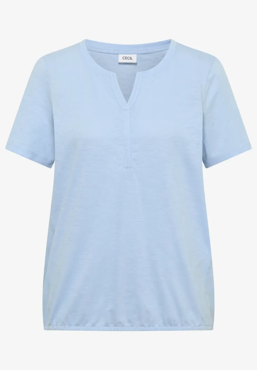 Basic Shirt im Tunika-Look