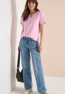 Basic Shirt im Tunika-Look