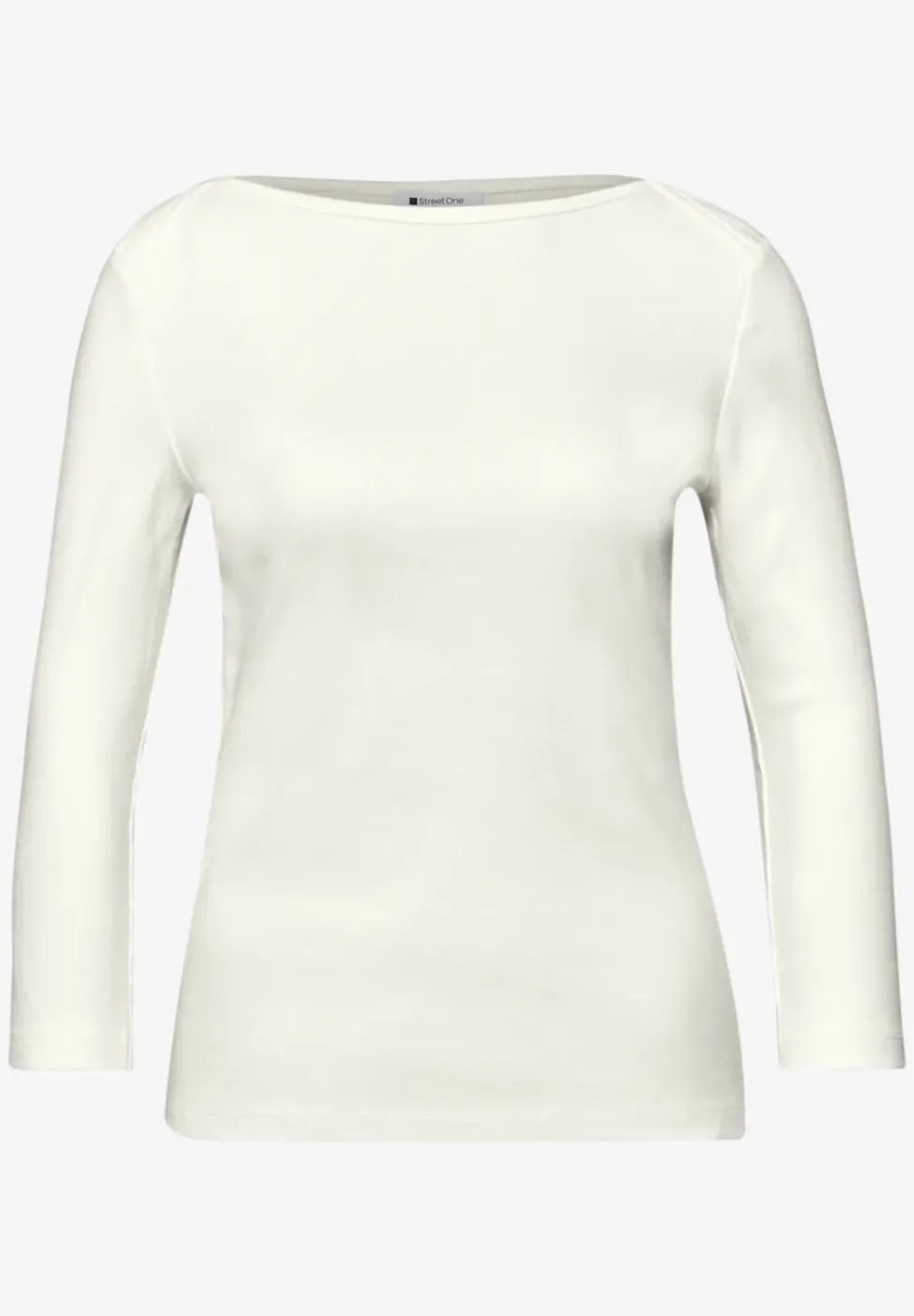 Basic Shirt in Rippstruktur