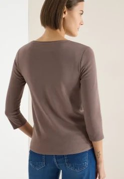 Basic Shirt in Unifarbe