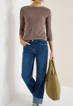 Basic Shirt in Unifarbe