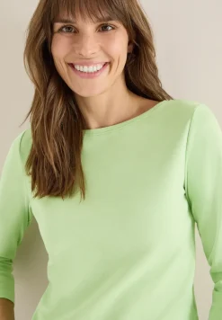 Basic Shirt in Unifarbe