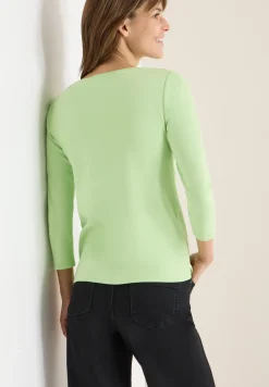 Basic Shirt in Unifarbe