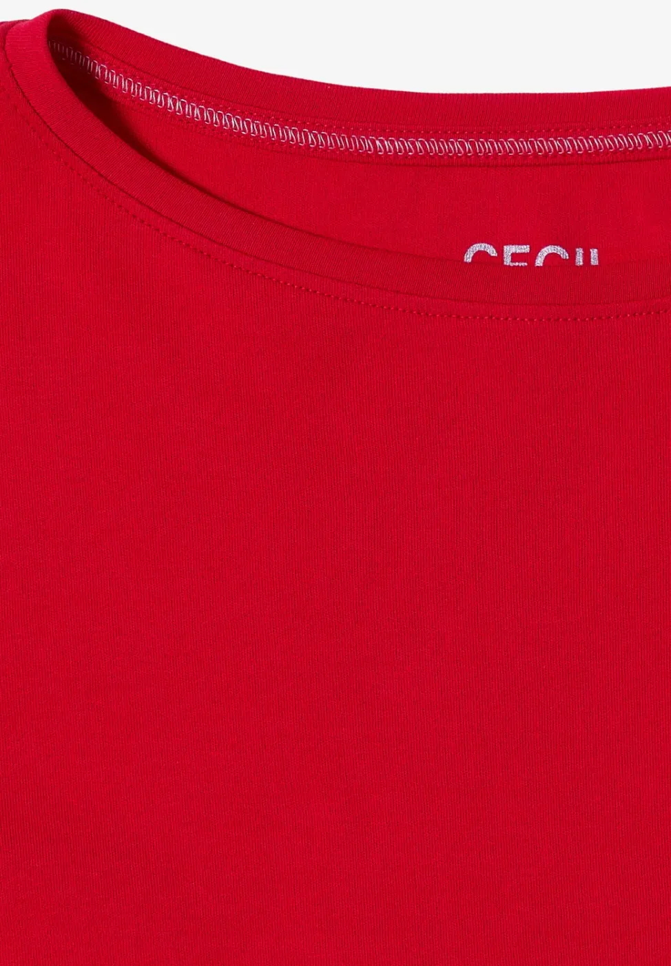 Basic Shirt in Unifarbe