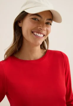 Basic Shirt in Unifarbe