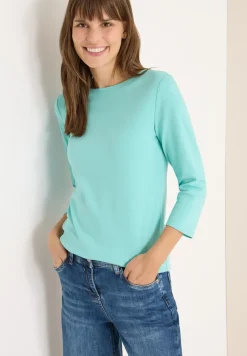 Basic Shirt in Unifarbe