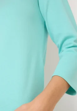 Basic Shirt in Unifarbe