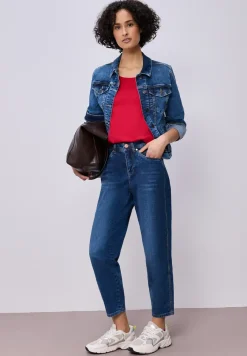 Basic Shirt mit blickdichter Front