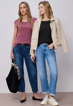 Basic Shirt mit Boatneck im 2er-Pack
