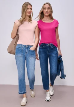 Basic Shirt mit Boatneck im 2er-Pack