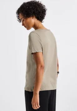 Basic Shirt mit Print
