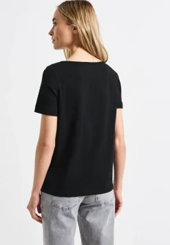 Basic Shirt mit Print