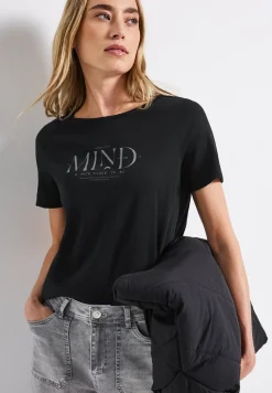Basic Shirt mit Print