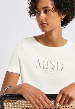 Basic Shirt mit Print