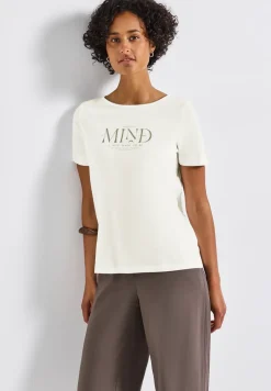 Basic Shirt mit Print