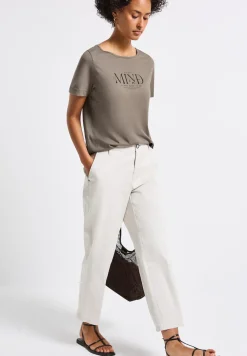 Basic Shirt mit Print