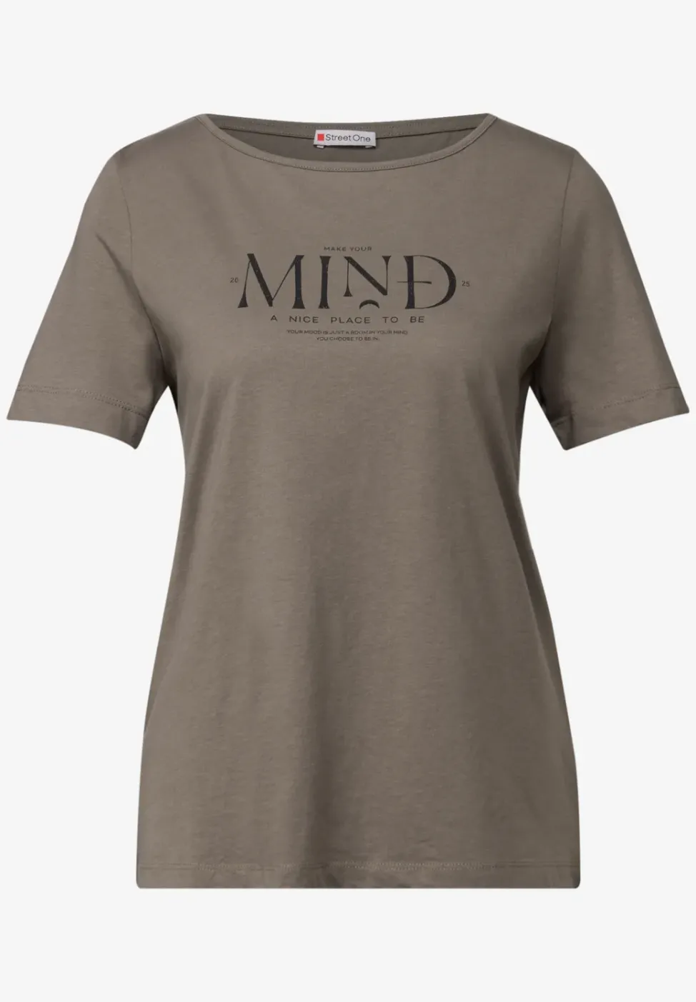 Basic Shirt mit Print