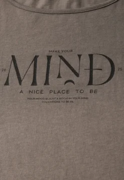 Basic Shirt mit Print