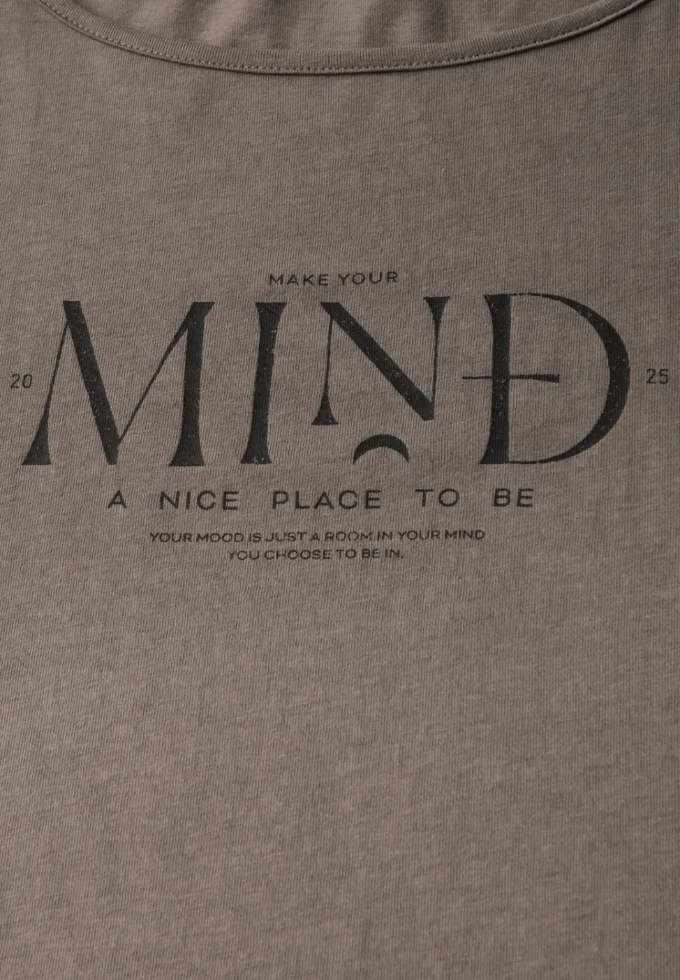 Basic Shirt mit Print