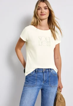 Basic Shirt mit Print
