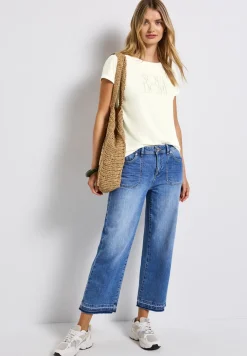 Basic Shirt mit Print