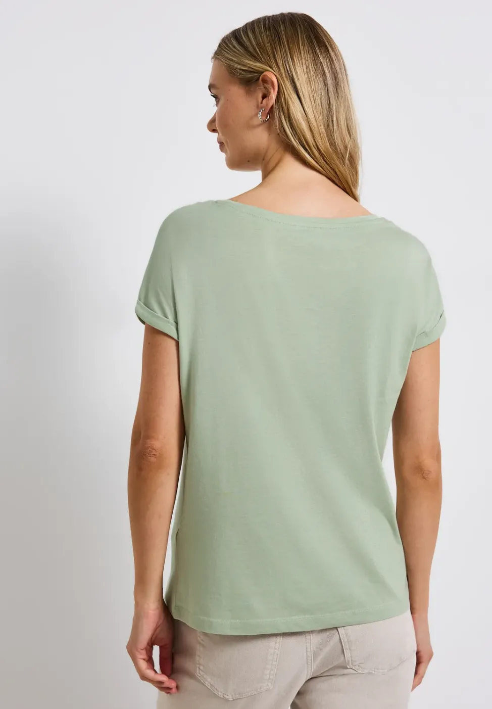 Basic Shirt mit Print