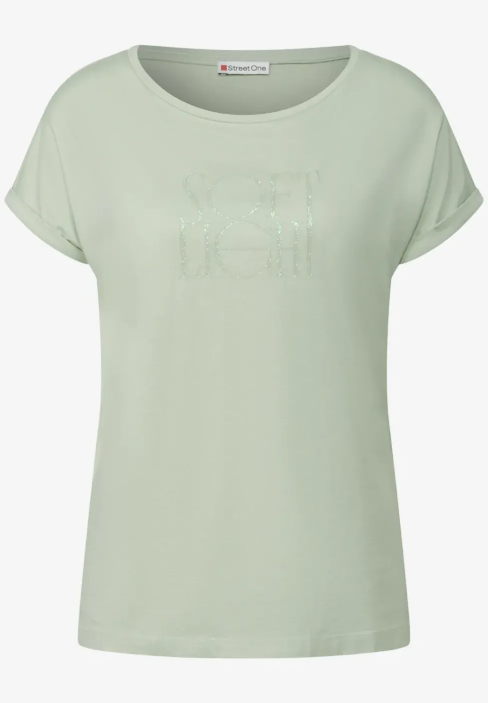 Basic Shirt mit Print