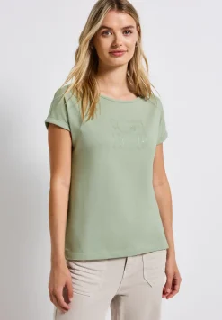 Basic Shirt mit Print
