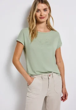 Basic Shirt mit Print