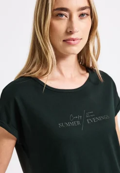 Basic Shirt mit Print