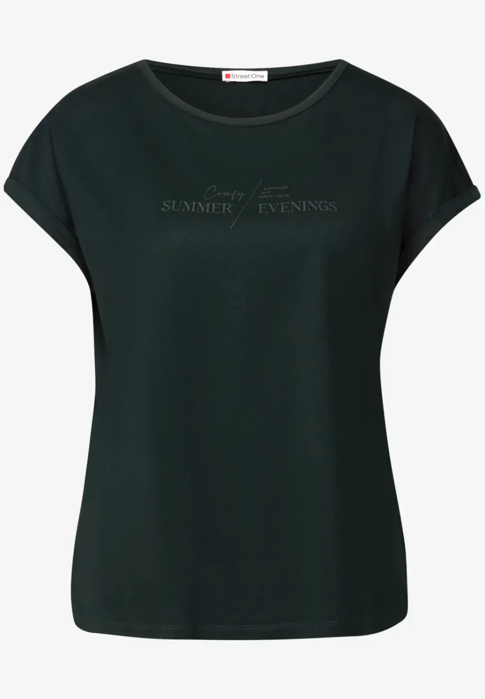 Basic Shirt mit Print