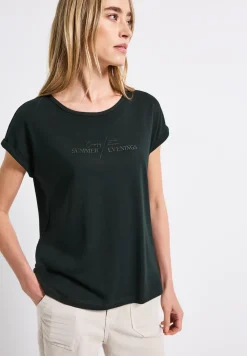 Basic Shirt mit Print