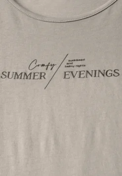 Basic Shirt mit Print