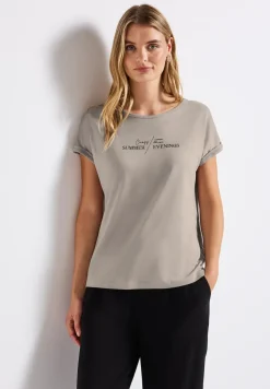 Basic Shirt mit Print