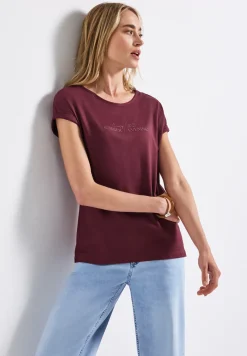 Basic Shirt mit Print