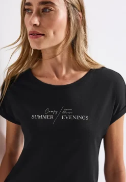 Basic Shirt mit Print