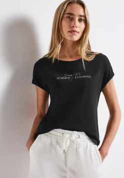 Basic Shirt mit Print