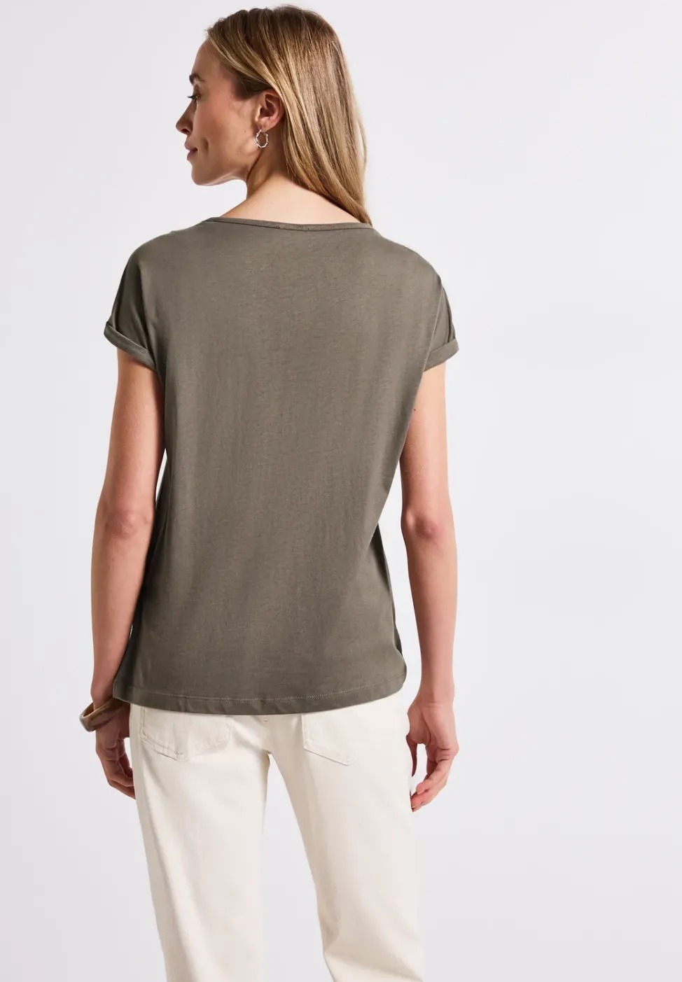 Basic Shirt mit Print