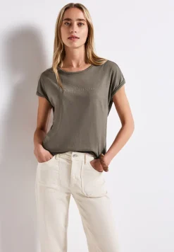 Basic Shirt mit Print