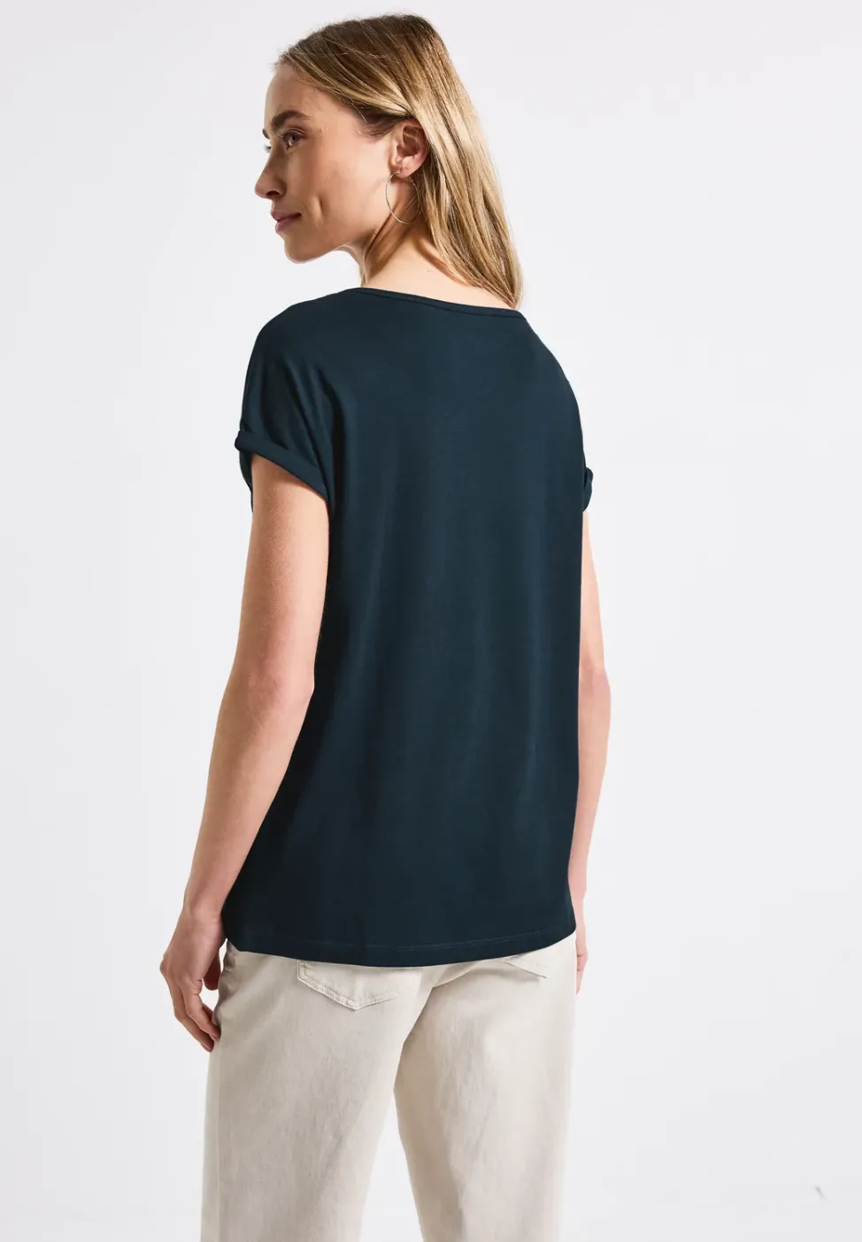 Basic Shirt mit Print