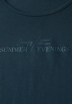Basic Shirt mit Print