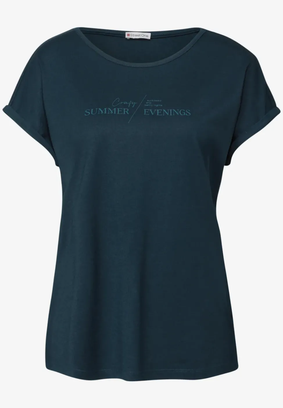 Basic Shirt mit Print
