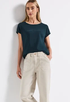 Basic Shirt mit Print