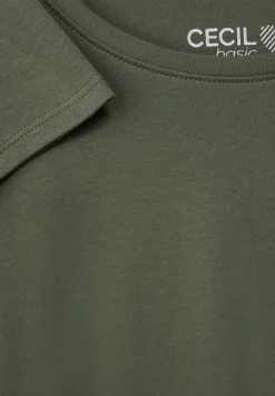 Basic Shirt mit Rundhals