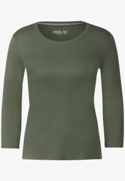 Basic Shirt mit Rundhals