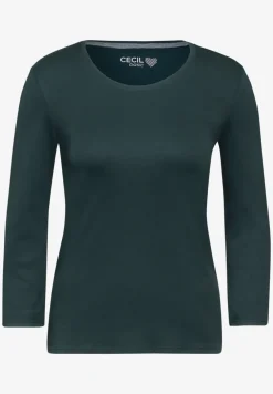 Basic Shirt mit Rundhals