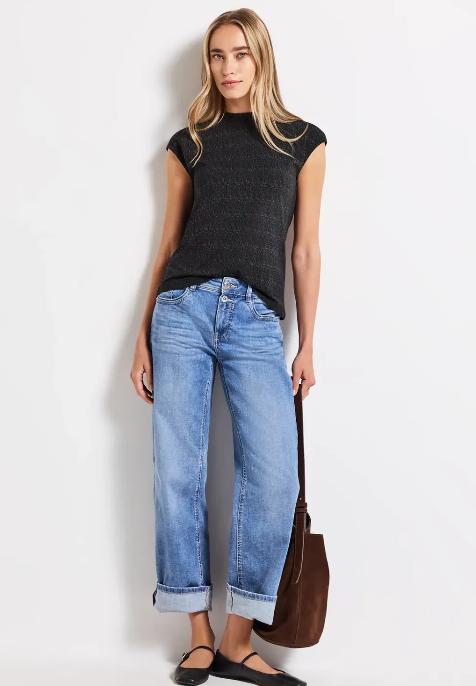 Basic Shirt mit Turtleneck