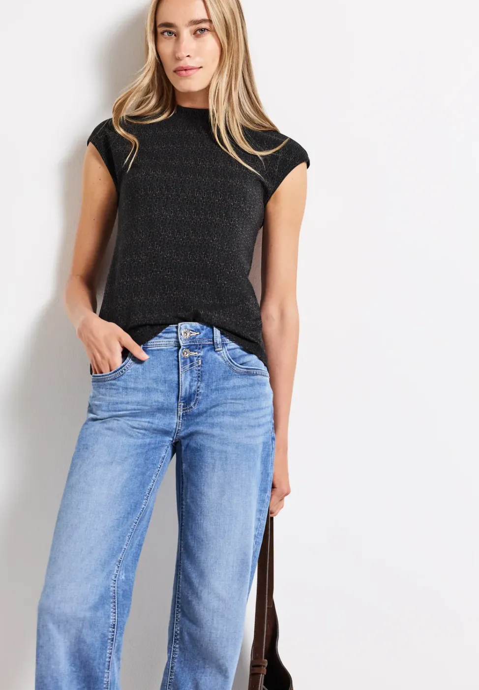 Basic Shirt mit Turtleneck